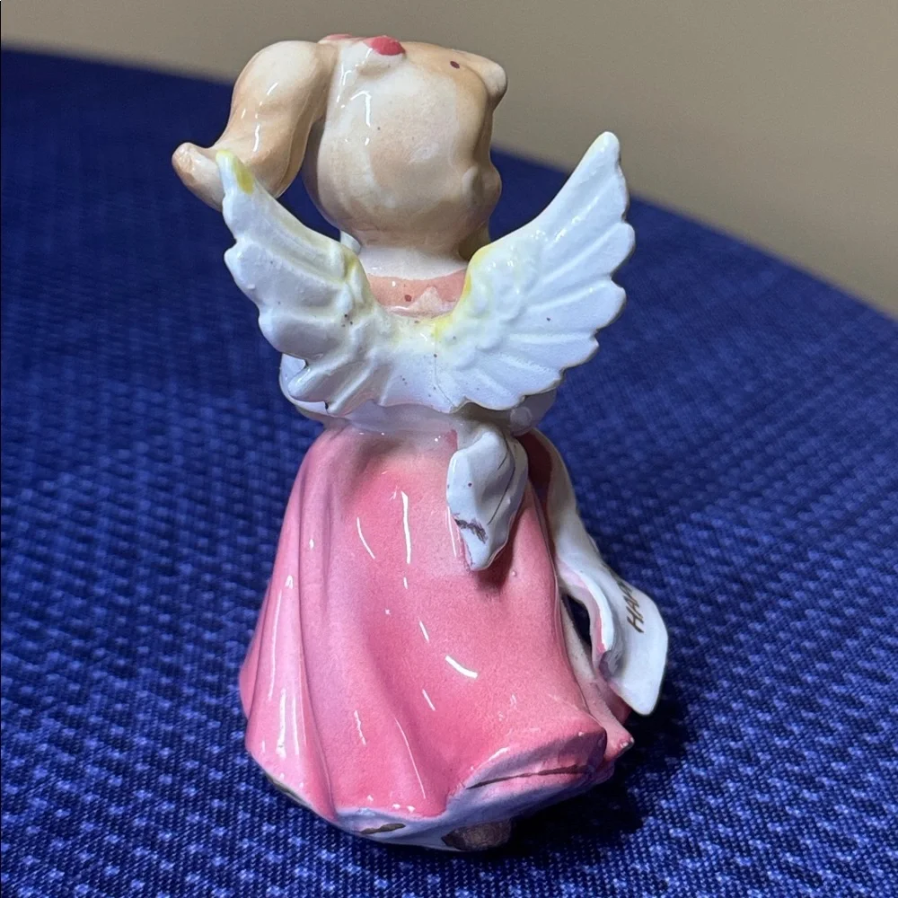 Lenwile Ardalt Happy Birthday Angel Figurine Japan 6821 4.25” tall